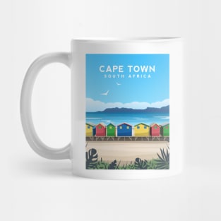 Cape Town Muizenberg Beach, South Africa Mug